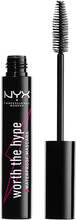 NYX Professional Makeup Worth The Hype Color Waterproof Mascara Black - 7 ml