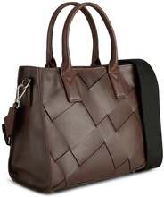 Markberg Carmen MBG Small Bag, Antique Dark Brown w/Black 26x22x14 cm