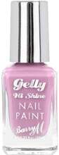 Barry M Gelly Hi Shine Nail Paint Peony - 10 ml