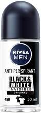 Nivea MEN Invisible Black & White Roll-On Deodorant - 50 ml