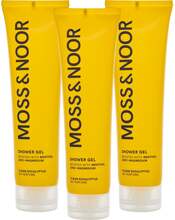 Moss & Noor After Workout Shower Gel Clean Eucalyptus 3 pack - 450 ml