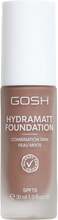 GOSH Hydramatt Foundation Very Dark - Neutral Undertone 018N - 30 ml