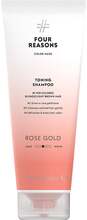 Four Reasons Toning Shampoo Rose Gold - 250 ml