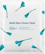 Hyggee Blue Flower Relief Flower Mask 35 ml