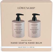 Löwengrip Healthy Glow - Hand Soap & Hand Balm kit 2x300 ml