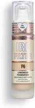 Makeup Revolution IRL Filter Longwear Foundation F6 - 23 ml