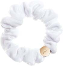 Dark Velvet Mini Scrunchie Cool White