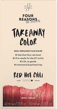 Four Reasons Take Away Color 7.66 Red Hot Chili - 100 ml