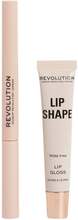Makeup Revolution Lip Shape Kit Rose Pink - 10,5 ml