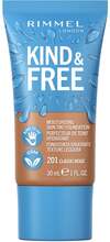 Rimmel London Kind & Free Skin Tint 201 Classic Beige - 30 ml