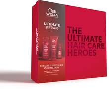 Wella Professionals Ultimate Repair Giftset Shampoo 250 ml, Conditioner 200 ml & Serum 30 ml