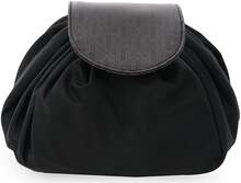 Ceannis JLB Round Drawstring Bag M Black-Chocolate 27x16x17 cm