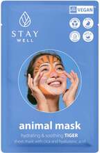 Stay Well Well Animal Mask Tiger - 1 pcs