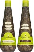 Macadamia Macadamia Duo Rejuvinating Shampoo 300ml, Moisturizing Rinse 300ml