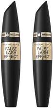 Max Factor False Lash Effect Waterproof Mascara 2-pk Black