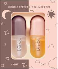 Derol Day & Night Lip Plumper Duo Set - 11 ml