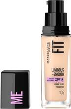 Maybelline Fit Me Foundation 105 Natural Ivory - 30 ml