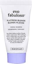 Evo Platinum Blonde Toning Shampoo 30 ml