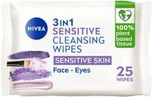 Nivea Sensitive Cleansing Wipes 25 Pcs