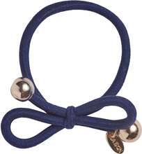 IA BON Hair Tie Gold Bead Navy