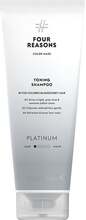 Four Reasons Toning Shampoo Platinum - 250 ml