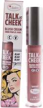 the Balm Talk is Cheek Lip & Blush Cream Gossip