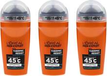 L'Oréal Paris Men Expert Roll-On Deo 3-pk Thermic Resist Deodorant For Men