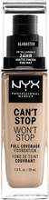 NYX Professional Makeup Can't Stop Won't Stop Foundation Alabaster - 30 ml