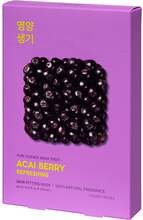 Holika Holika Pure Essence Mask Sheet Pack Acai Berry 5x23 ml