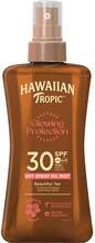 Hawaiian Tropic Glowing Protection Dry Oil Spray SPF30 200 ml