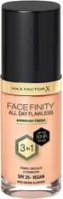 Max Factor All Day Flawless 3in1 Foundation 45 Warm Almond