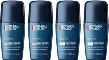 Biotherm Homme Day Control 48H Protection Antiperspirant Roll-On 4x75 ml