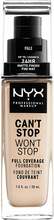 NYX Professional Makeup Can't Stop Won't Stop Foundation Pale - 30 ml