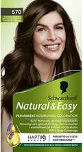 Schwarzkopf Natural & Easy 570 Mellanbrun