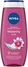 Nivea Caring Shower Gel Waterlily & Oil - 250 ml