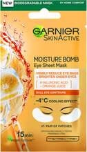 Garnier Skin Active Eye Tissue Mask Orange 1 pcs