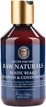Raw Naturals by Recipe for Men Rustic Beard Shampoo & Conditioner 250 ml