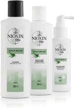 Nioxin Scalp Relief Kit Shampoo, Conditioner & Serum - 500 ml