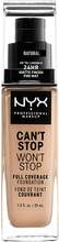 NYX Professional Makeup Can't Stop Won't Stop Foundation Natural - 30 ml