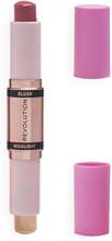 Makeup Revolution Blush & Highlight Stick Mauve Glow - 8,6 g