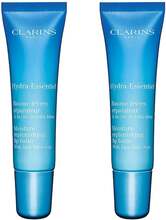 Clarins Hydra-Essentiel Moisture Replenishing Lip Balm 2-pk 15 ml x 2
