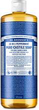 Dr. Bronner's Pure Castile Liquid Soap Peppermint 945 ml