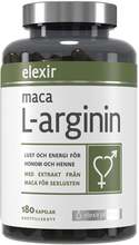 Elexir Pharma Maca L-arginin 180 kapslar