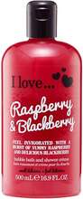 I Love Raspberry & Blackberry Bubble Bath & Shower Créme - 500 ml