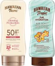 Hawaiian Tropic Golden God Slowing Protection Lotion & After Sun