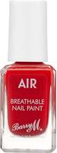 Barry M Air Breathable Nail Paint Scarlet - 10 ml