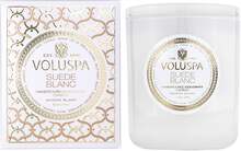 Voluspa Classic Boxed Candle Suede Blanc - 269 g