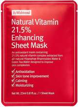 By Wishtrend Natural Vitamin 21,5 % Enhancing Sheet Mask 1 stk/21 g - 21 g