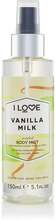 I Love Vanilla Milk Scented Body Mist - 150 ml