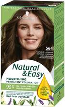 Schwarzkopf Natural & Easy 564 Naturlig ljusbrun